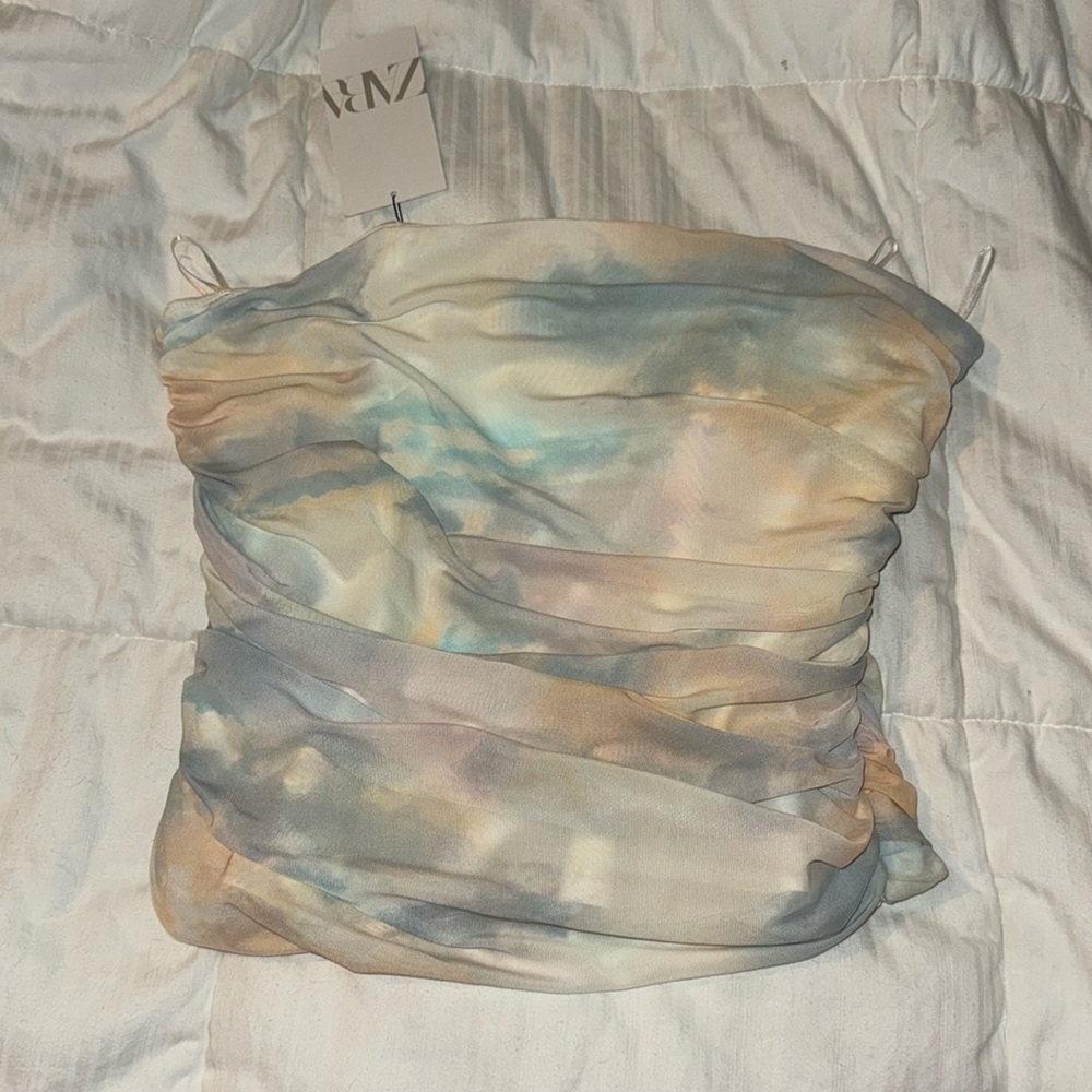 Zara corset top
